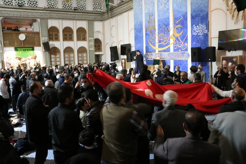 تصاویر/ مراسم سوگواری رحلت حضرت زینب(س) و گرامیداشت آیت الله صافی در غدیریه اصفهان