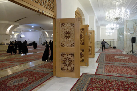 حرم مطہر رضوی کے رواق حضرت زہراء (س) کے جنوبی دروازے کا افتتاح