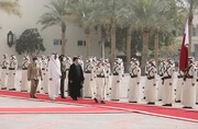 اسلامی جمہوریہ ایران کے صدر کا دورہ قطر