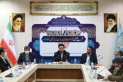 تصاویر/ نشست خبری جشنواره تولیدات رسانه‌ای مهدویت مسجد جمکران