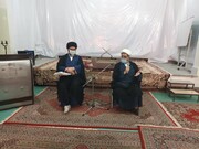 دیدار صمیمانه مدیر حوزه علمیه خوزستان با طلاب مدرسه علمیه آبادان + عکس