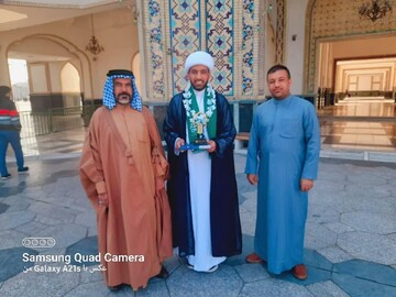 تقدیر از طلبه اهوازی در جشنواره بین المللی جبرئیل امین