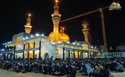 تصاویر/ شہادت امام موسی کاظم (ع) کی مناسبت سے روضہ کاظمین میں مجلس و عزاداری