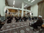 تصاویر/ اقامه عزای شهادت امام کاظم (ع)در مدرسه علمیه کامیاران