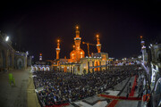 تصاویر/ مراسم عزاداری شب شهادت حضرت امام موسی کاظم علیه السلام در کاظمین