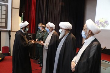 تصاویر/ آیین تکریم و معارفه مسئول دفتر نمایندگی ولی فقیه در سپاه شهدا آذربایجان غربی