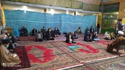 تصاویر /  مراسم مبعث حضرت رسول گرامی اسلام (ص) در مدرسه علمیه شهرستان آوج