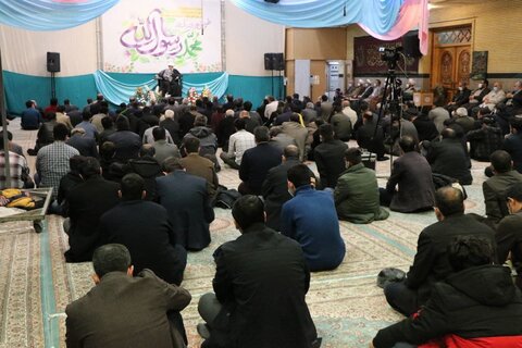 تصاویر/ جشن مبعث پیامبر اکرم (ص) در مسجد جنرال ارومیه