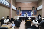تصاویر/ نشست علمی جایگاه فقه و نقش فقیه در نظام سازی در حوزه علمیه خوزستان