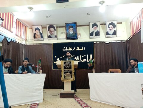 جامعہ امامیہ تنظیم المکاتب میں جلسہ سیرت منعقد ہوا