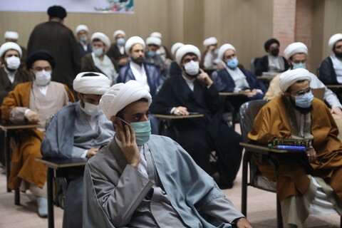 تصاویر/ برگزاری نشست علمی جایگاه فقه و نقش فقیه در نظام سازی در حوزه علمیه خوزستان