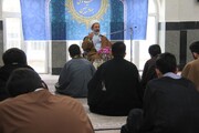 تصاویر/ نشست جهاد تبیین در مدرسه علمیه امام خامنه ای ارومیه