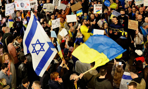 یوکرائن کی حمایت میں افراد بھیجنے کے لحاظ سے اسرائیلی جماعتوں میں اختلاف