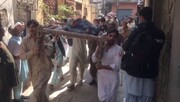 پاکستان کے شہر پشاور میں نماز جمعہ کے دوران خود کش بم دھماکہ کی مذمت