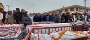 شہداء مسجد امامیہ کی نماز جنازہ میں شیعہ علماء کونسل پاکستان کے مرکزی وفد کی شرکت