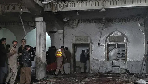 حمله تروریستی به مسجد پیشاور پاکستان