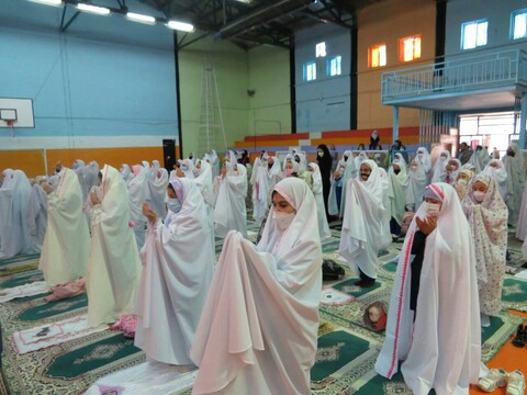 تصاویر/ اجلاسیه سراسری نماز دانش آموزی در شهرستان شوط
