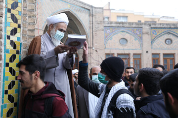 تصاویر / اعزام طلاب مدارس علمیه استان قزوین به اردوی راهیان نور