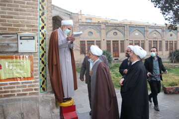 اعزام طلاب مدارس علمیه استان قزوین به یادمان های ۸ سال دفاع مقدس