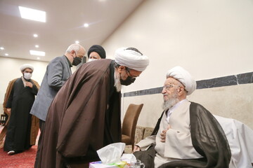 تصاویر / مراسم بزرگداشت مرحوم آیت الله العظمی صافی گلپایگانی از سوی آیت الله العظمی مکارم شیرازی