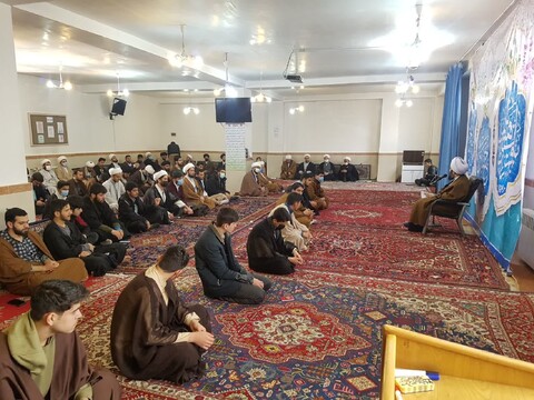 تصاویر/ جشن اعیاد شعبانیه در مدرسه علمیه امام خمینی(ره) خوی