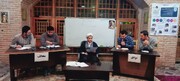 فیلم / برگزاری کرسی آزاد اندیشی در مدرسه علمیه صالحیه قزوین  با موضوع صیانت آری یا خیر
