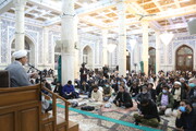 تصاویر/ مسجد اعظم، حرم حضرت معصومہ (س) میں شہدائے پشاور کی یاد میں پروگرام کا انعقاد