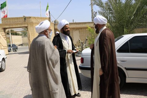 تصویر/ سفر نماینده ولی فقیه در هرمزگان و رئیس شورای سیاست گذاری به بندرخمیر