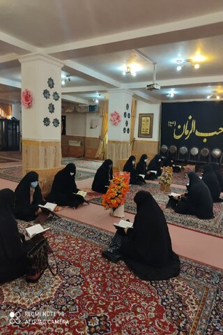 تصاویر/ محفل انس با قرآن در مدرسه علمیه الزهرا (س) خوی