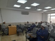 برگزاری چهارمین دوره مهارت‌های بیان تفسیر در حوزه علمیه خوزستان + عکس