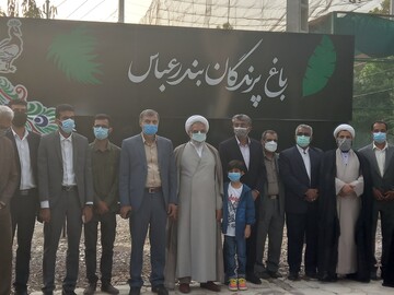 تصاویر/ بازدید امام جمعه بندرعباس از باغ پرندگان