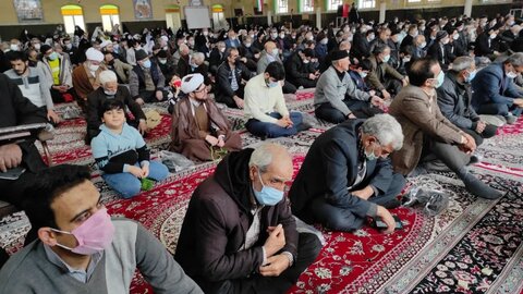 تصاویر/ حضور پرشور مردم شهرهای آذربایجان غربی در آیین عبادی سیاسی نماز جمعه