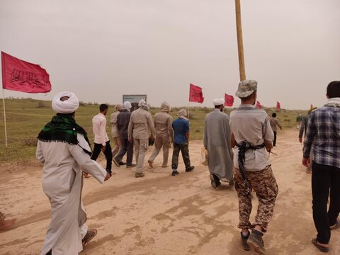 تصاویر / حضور طلاب مدارس علمیه استان قزوین در یادمان فکه و کانال کمیل