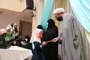 تصاویر/ مراسم تجلیل از فعالین، خادمین و اعتکاف اولی‌ها در مدرسه علمیه ریحانة الرسول ارومیه