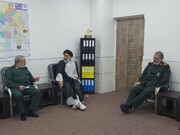 سردار فدوی با نماینده ولی فقیه در خوزستان دیدار کرد