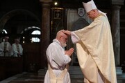 Priests bear heaven's promises, cardinal says at ordination of former Anglican bishop