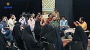 ۱۸۰ هنرجو در مسجد جمکران به تولید اثر می پردازند