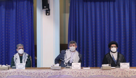 تصاویر/ نشست رئیس جمهور با اعضای ستاد مرکزی و شورای سیاست گذاری راهیان نور
