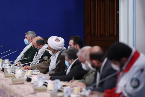 تصاویر/ نشست رئیس جمهور با اعضای ستاد مرکزی و شورای سیاست گذاری راهیان نور