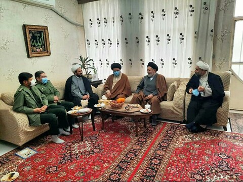 تصاویر/ تجلیل امام جمعه ماکو از روحانیون معمر