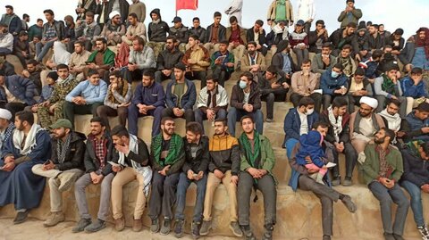 تصاویر/ حضور طلاب مدرسه علمیه امام صادق (ع) بیجار در اردوی راهیان نور