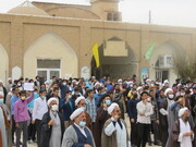 تجمع حوزویان یزد علیه جنایات رژیم سفاک آل سعود