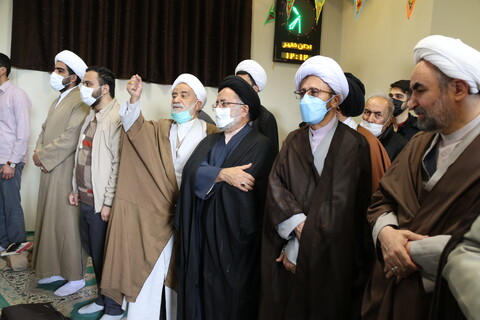 تصاویر/ تجمع اعتراضی طلاب و روحانیون حوزه علمیه اصفهان علیه اقدام آل سعود