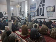 تصاویر/ مراسم مولودی خوانی در مسجد عبدالقادر گیلانی با حضور نماینده ولی فقیه در کردستان