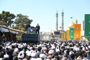 ویڈیو/ مرحوم آیت اللہ العظمی علوی گرگانی کی تشییع جنازہ کے کچھ یادگاری لمحات