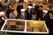 हज़रत आयतुल्लाहिल उज़्मा सैय्यद मोहम्मद अली अल्वी गुरगानी का अंतिम संस्कार / फोटों