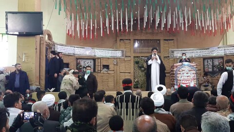 سخنرانی نماینده ولی فقیه در خوزستان در حضور رئیس جمهور و جمع زائرین راهیان نور
