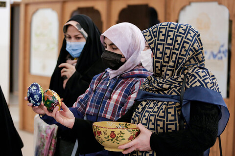 تصاویر/ نمایشگاه سرای خاتون در مشهد مقدس