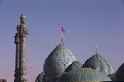 تلاش خادمان مسجد جمکران برای رعایت شیوه‌نامه‌های بهداشتی در مراسم محرم