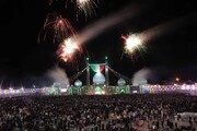مسجد جمکران میں حرم امام رضا علیہ السلام کے4 ہزار خادموں کا اجتماع